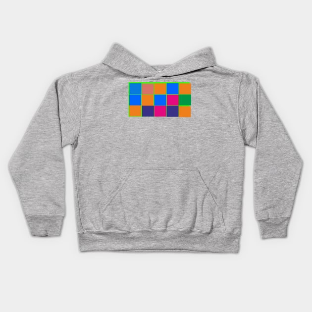 The Wallpaper Rainbow Kids Hoodie by animalplanet